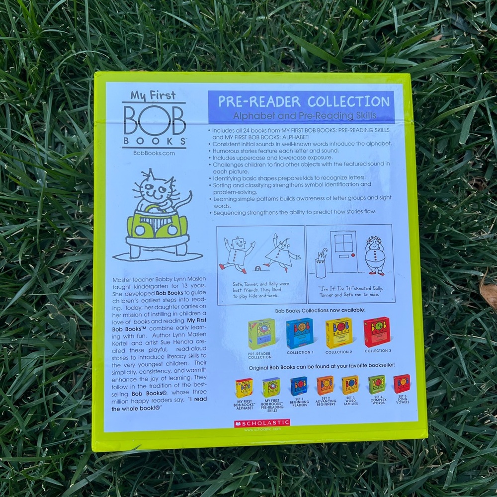 My First Bob Books Pre-Reader Collection